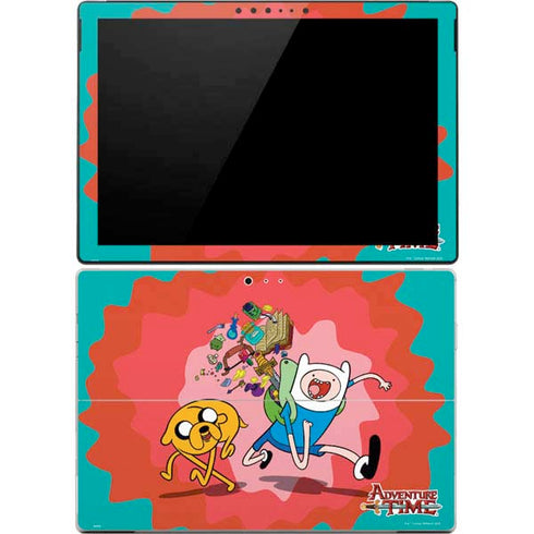 Adult Swim Adventure Time Jake and Finn Surface Pro 4 Skin