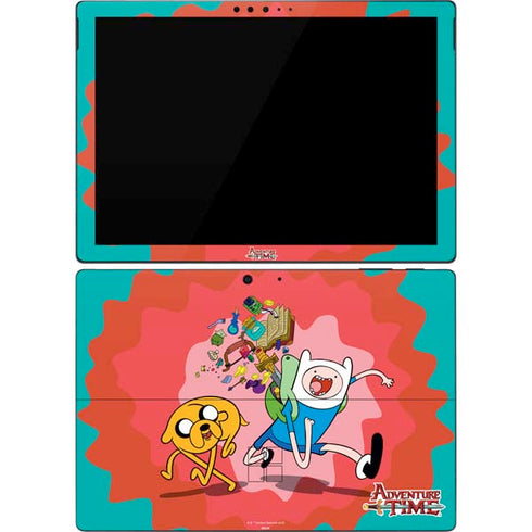 Adult Swim Adventure Time Jake and Finn Surface Pro 7 Skin