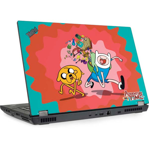 Adult Swim Adventure Time Jake and Finn Lenovo ThinkPad Skin