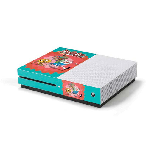 Adult Swim Adventure Time Jake and Finn Xbox One S Console Skin