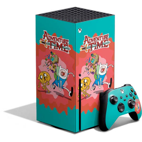 Adult Swim Adventure Time Jake and Finn Xbox Series X Bundle Skin