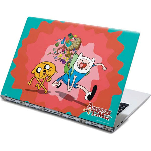 Adult Swim Adventure Time Jake and Finn Yoga 910 2-in-1 14in Touch-Screen Skin