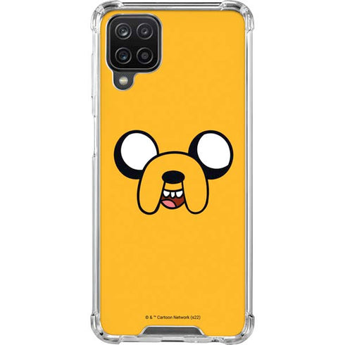 Adult Swim Adventure Time Jake The Dog Galaxy A12 Clear Case