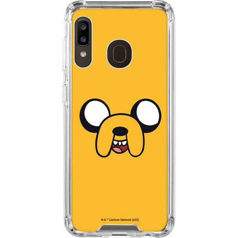 Adult Swim Adventure Time Jake The Dog Galaxy A30 Clear Case