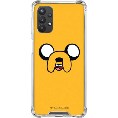 Adult Swim Adventure Time Jake The Dog Galaxy A32 5G Clear Case