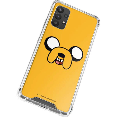 Adult Swim Adventure Time Jake The Dog Galaxy A32 5G Clear Case