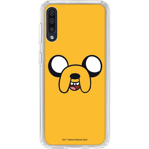 Adult Swim Adventure Time Jake The Dog Galaxy A50 Clear Case