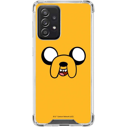 Adult Swim Adventure Time Jake The Dog Galaxy A52 5G Clear Case