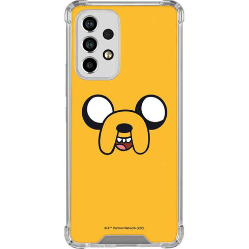 Adult Swim Adventure Time Jake The Dog Galaxy A53 5G Clear Case