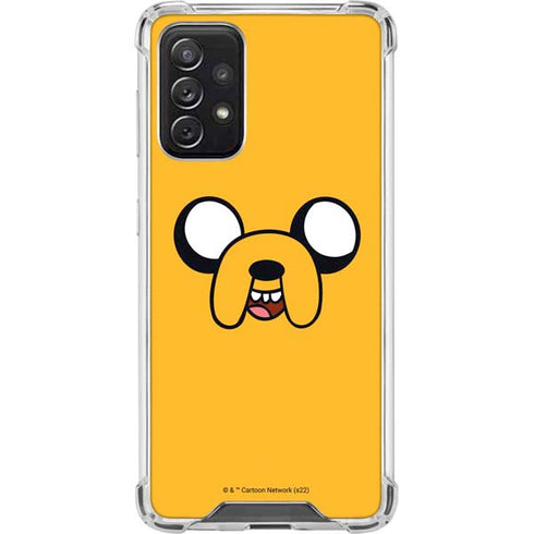 Adult Swim Adventure Time Jake The Dog Galaxy A72 5G Clear Case