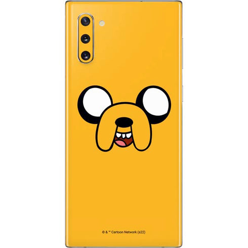 Adult Swim Adventure Time Jake The Dog Galaxy Note 10 Skin