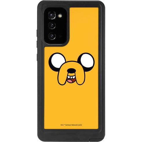 Adult Swim Adventure Time Jake The Dog Galaxy Note20 5G Waterproof Case