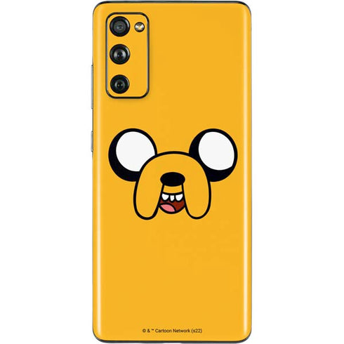 Adult Swim Adventure Time Jake The Dog Galaxy S20 Fan Edition Skin