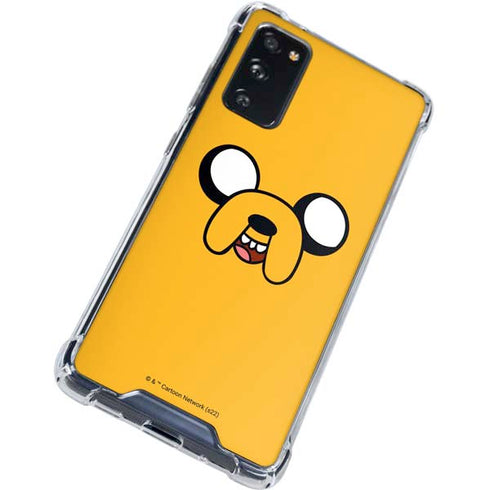 Adult Swim Adventure Time Jake The Dog Galaxy S20 FE Clear Case