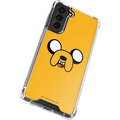 Adult Swim Adventure Time Jake The Dog Galaxy S22 Clear Case