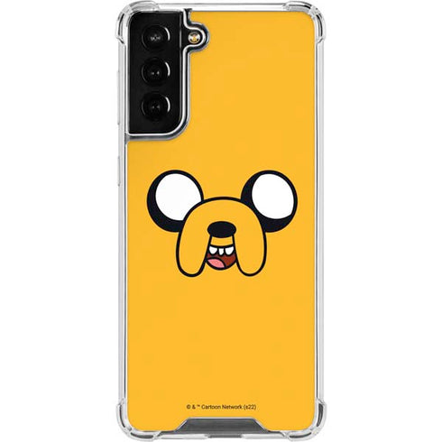 Adult Swim Adventure Time Jake The Dog Galaxy S22 Plus Clear Case