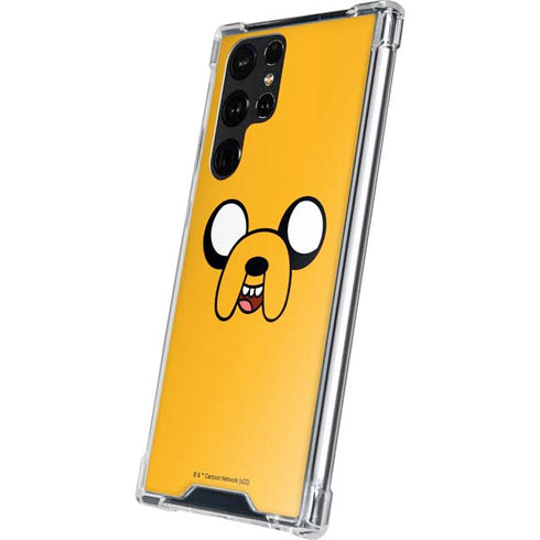 Adult Swim Adventure Time Jake The Dog Galaxy S22 Ultra Clear Case