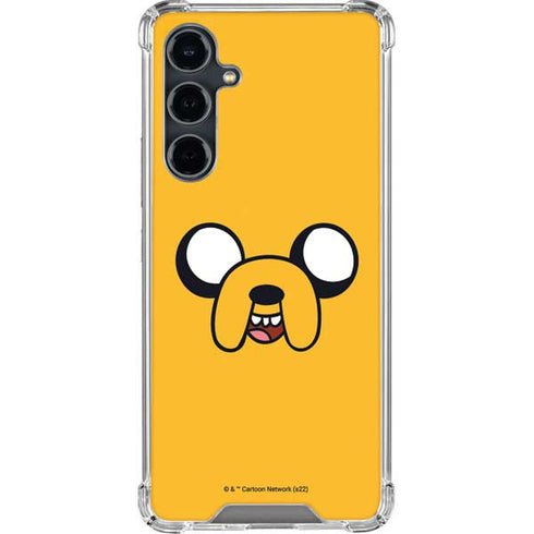 Adult Swim Adventure Time Jake The Dog Galaxy S23 FE Clear Case