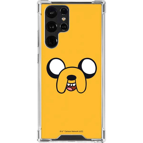 Adult Swim Adventure Time Jake The Dog Galaxy S24 Ultra Clear Case