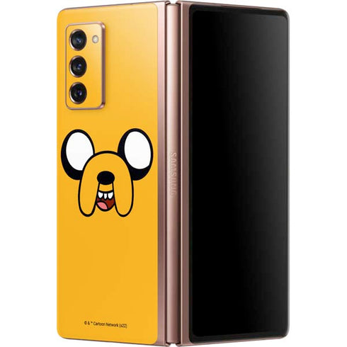 Adult Swim Adventure Time Jake The Dog Galaxy Z Fold2 5G Skin