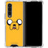Adult Swim Adventure Time Jake The Dog Galaxy Z Fold4 5G Clear Case