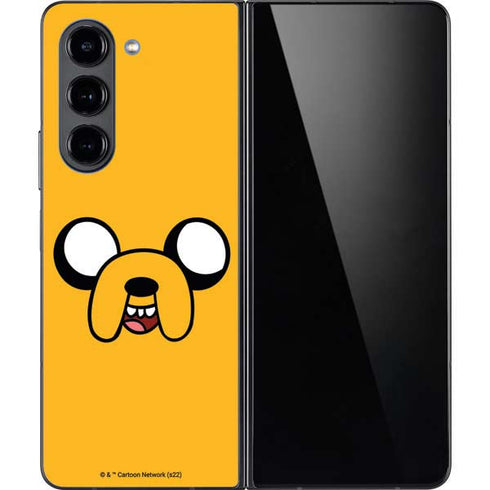 Adult Swim Adventure Time Jake The Dog Galaxy Z Fold5 5G Skin