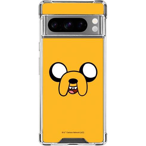 Adult Swim Adventure Time Jake The Dog Google Pixel 8 Pro Clear Case