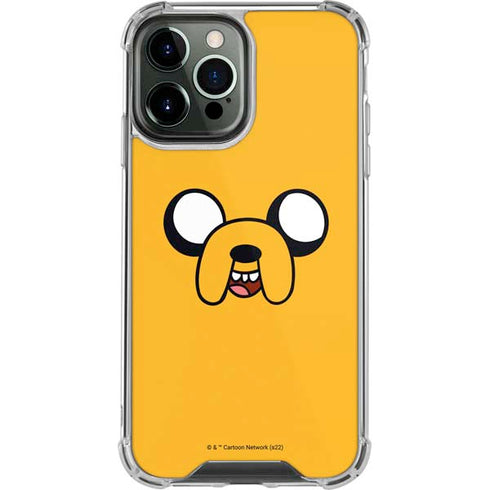 Adult Swim Adventure Time Jake The Dog iPhone 13 Pro Max Clear Case