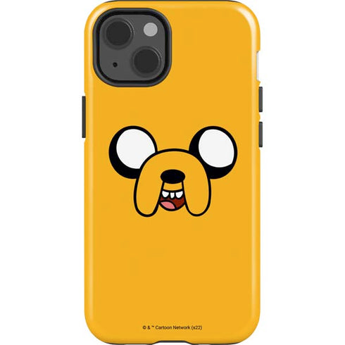 Adult Swim Adventure Time Jake The Dog iPhone 15 Impact Case