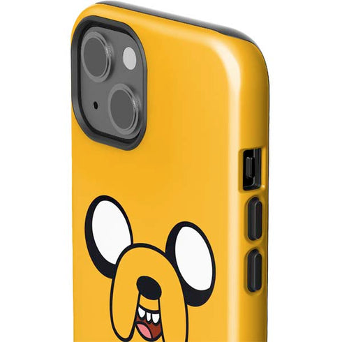 Adult Swim Adventure Time Jake The Dog iPhone 15 Impact Case