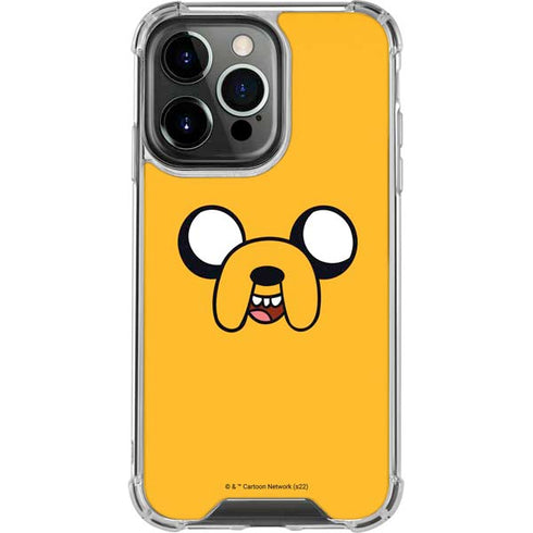 Adult Swim Adventure Time Jake The Dog iPhone 15 Pro Clear Case