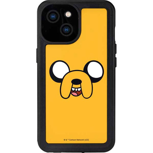 Adult Swim Adventure Time Jake The Dog iPhone 15 Waterproof Case