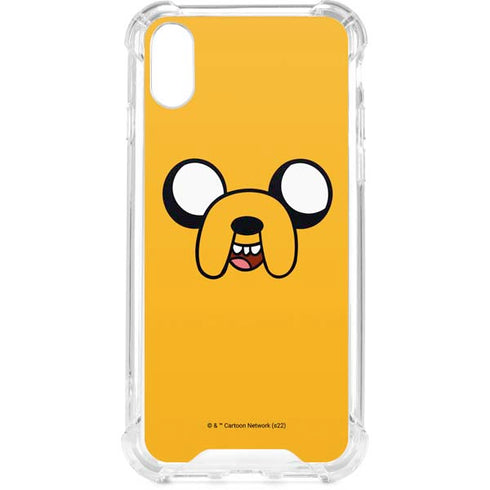 Adult Swim Adventure Time Jake The Dog iPhone XS Clear Case