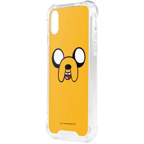 Adult Swim Adventure Time Jake The Dog iPhone XS Clear Case
