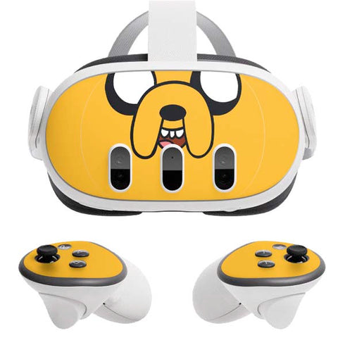 Adult Swim Adventure Time Jake The Dog Meta Quest 3 Skin
