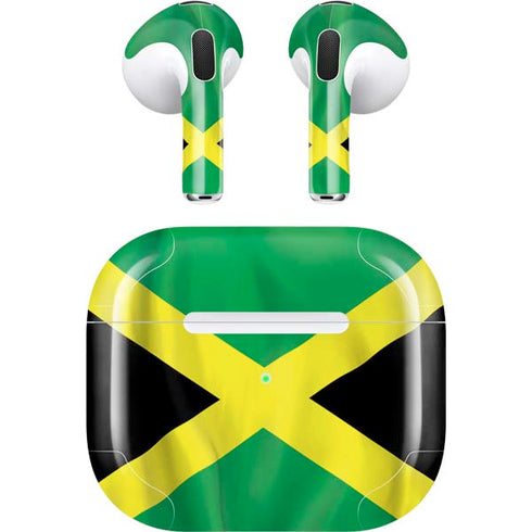 Jamaica Flag Apple AirPods (3rd Gen 2021) Skin