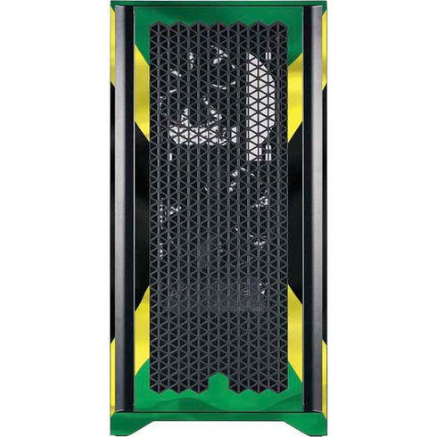 Jamaica Flag Corsair 4000D Tempered Glass Mid-Tower ATX Case Skin