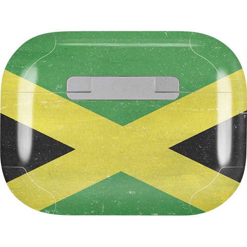 Jamaica Flag Distressed AirPods Pro 2nd Gen Skin
