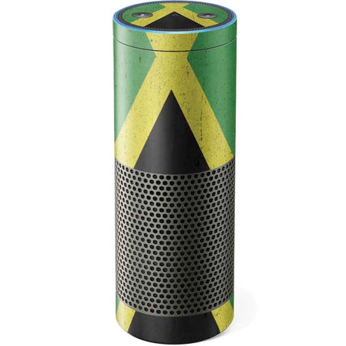 Jamaica Flag Distressed Amazon Echo Skin