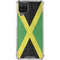 Jamaica Flag Distressed Galaxy A12 Clear Case