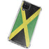Jamaica Flag Distressed Galaxy A12 Clear Case