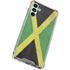 Jamaica Flag Distressed Galaxy A13 5G Clear Case