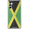 Jamaica Flag Distressed Galaxy A14 5G Clear Case
