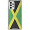 Jamaica Flag Distressed Galaxy A33 5G Clear Case