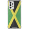 Jamaica Flag Distressed Galaxy A53 5G Clear Case