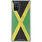 Jamaica Flag Distressed Galaxy A71 5G Clear Case