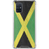 Jamaica Flag Distressed Galaxy A71 5G Clear Case