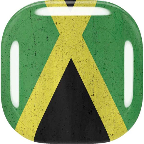 Jamaica Flag Distressed Galaxy Buds Live Skin