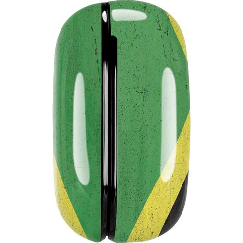 Jamaica Flag Distressed Galaxy Buds Live Skin