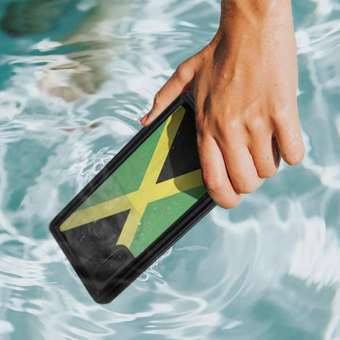 Jamaica Flag Distressed Galaxy Note 10 Waterproof Case